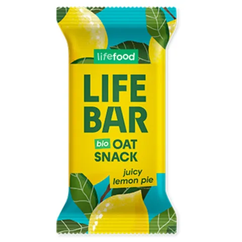 Barre protéinée avoine citron bio sans gluten 40 g – Lifefood
