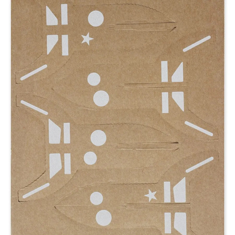 Kit créatif - Fusées en carton - Pirouette Cacahouète