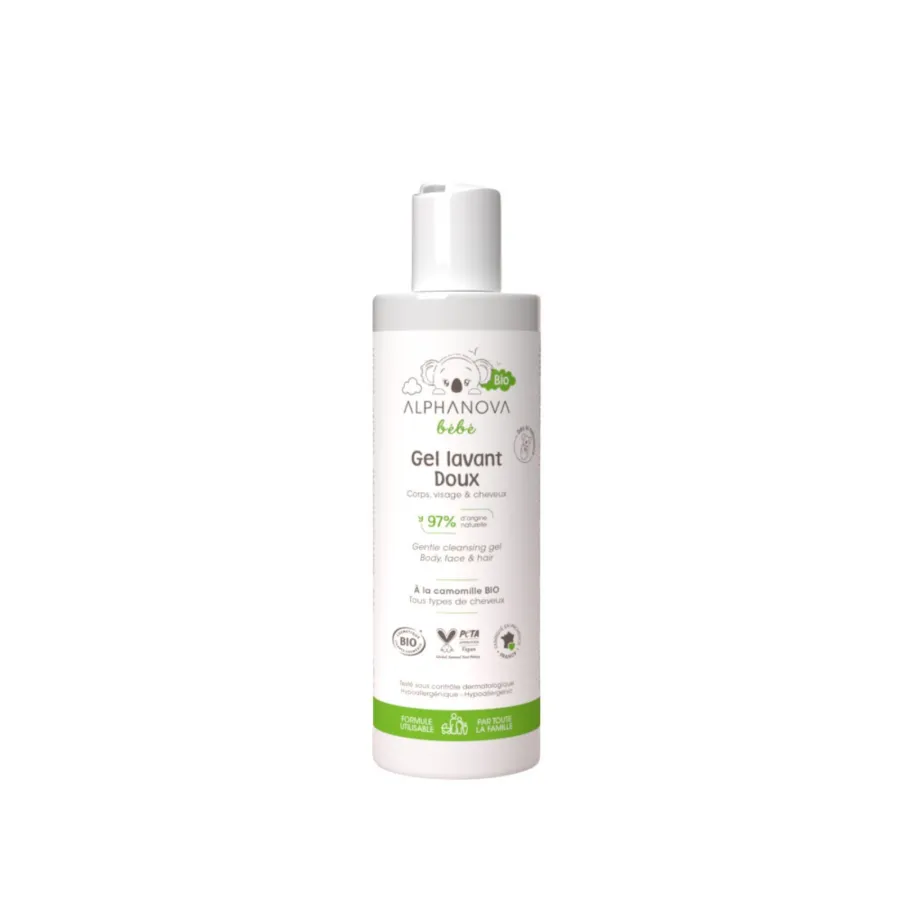 Gel lavant doux à la camomille bio - Alphanova Bébé