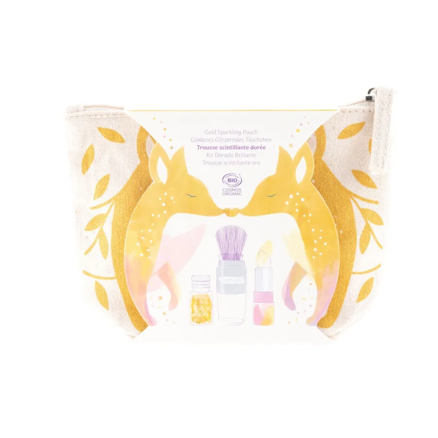 Trousse scintillante Renard Dorée - Namaki