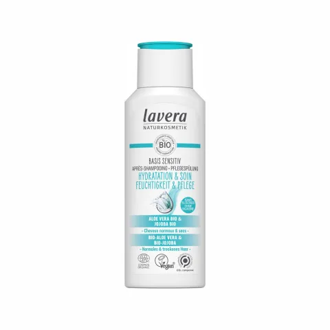 Après-shampoing hydratation & soin Basis Sensitiv - Lavera