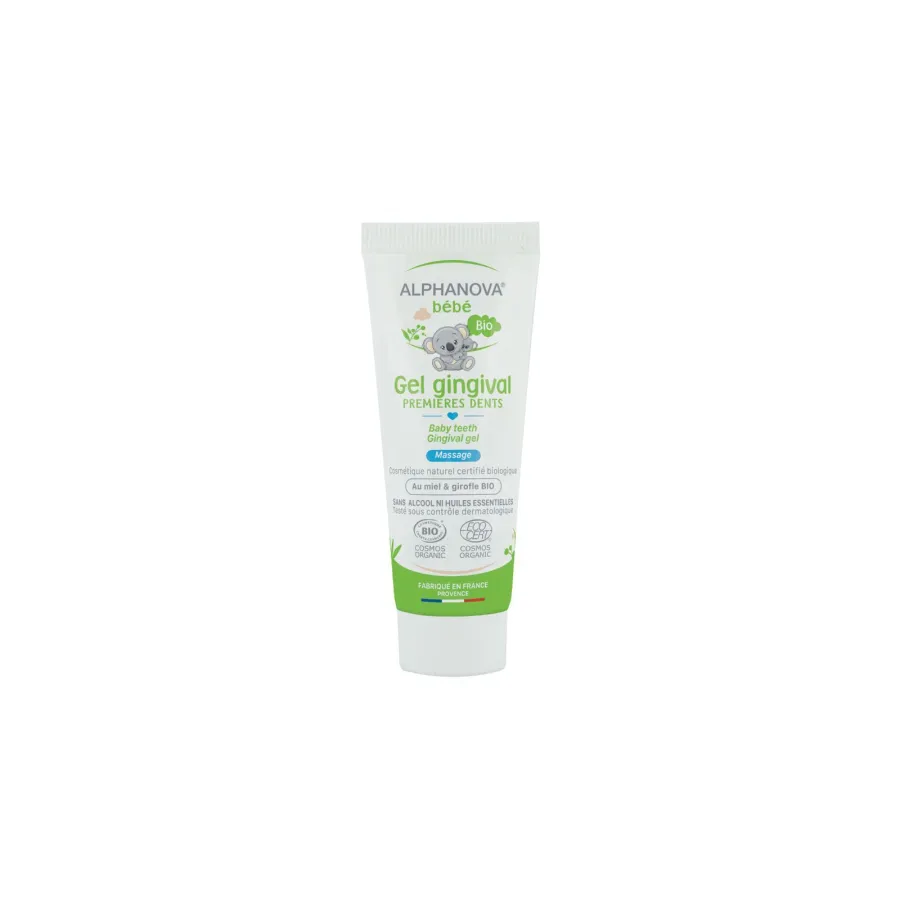 Gel gingival premières dents - Alphanova Bébé