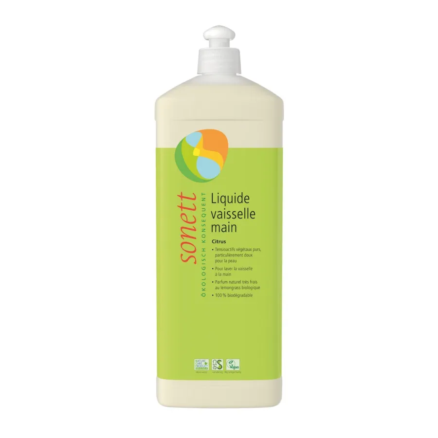 Liquide vaisselle au citron 1L - Sonett