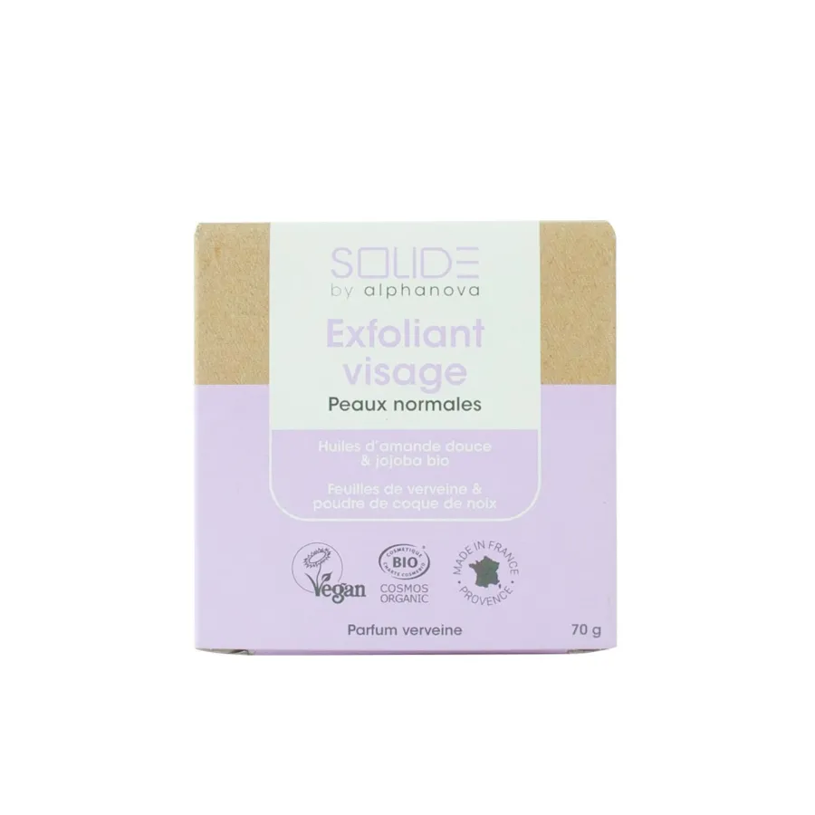 Exfoliant visage - Solide By Alphanova