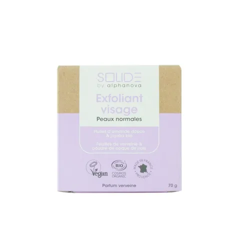 Exfoliant visage - Solide By Alphanova