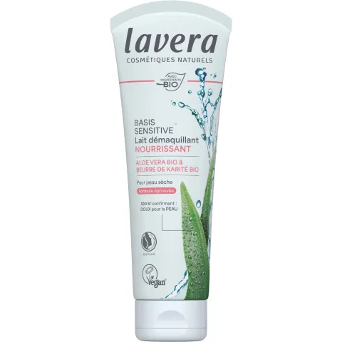 Lait démaquillant nourrissant - Basis Sensitiv - Lavera