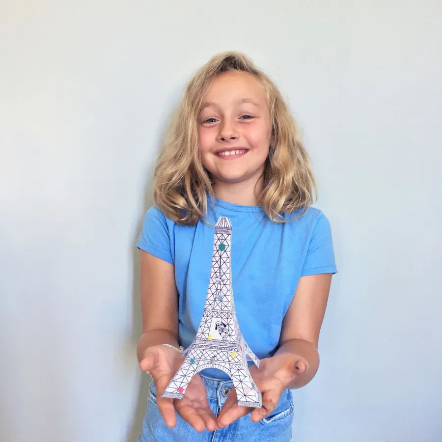 Maquette Tour Eiffel - Pirouette Cacahouète