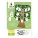 Kit créatif - 1 Arbre généalogique à construire - Pirouette Cacahouète