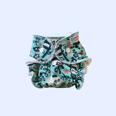 Couche lavable à pressions avec insert en bambou - Petit Lulu