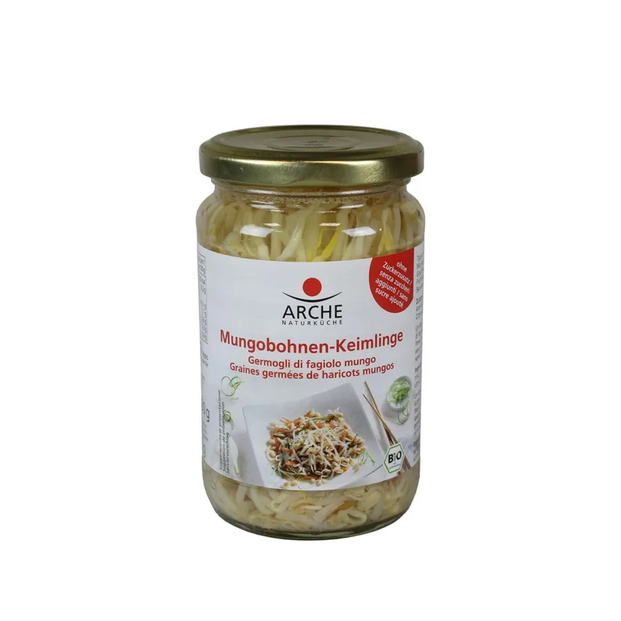 Graines germées de haricots mungo - Arche
