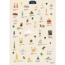 Kit créatif - Globe terrestre en papier - Pirouette Cacahouète