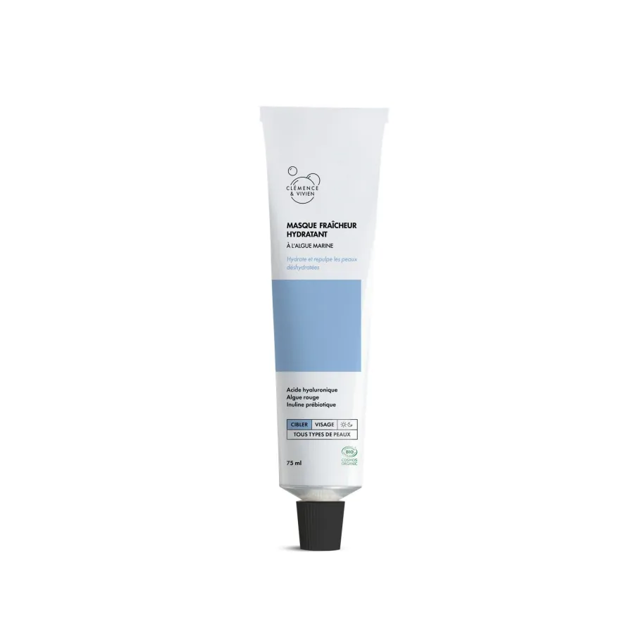 Masque fraîcheur hydratant - Clémence et Vivien
