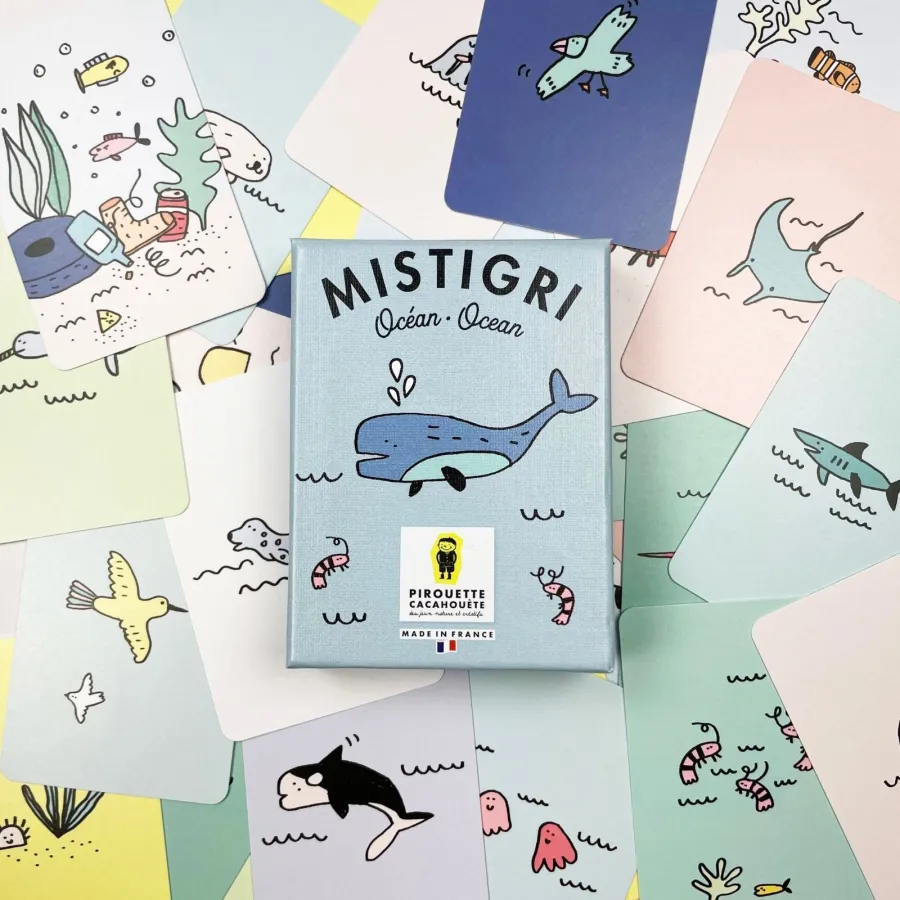 Jeu du Mistigri des Océans - Pirouette Cacahouète