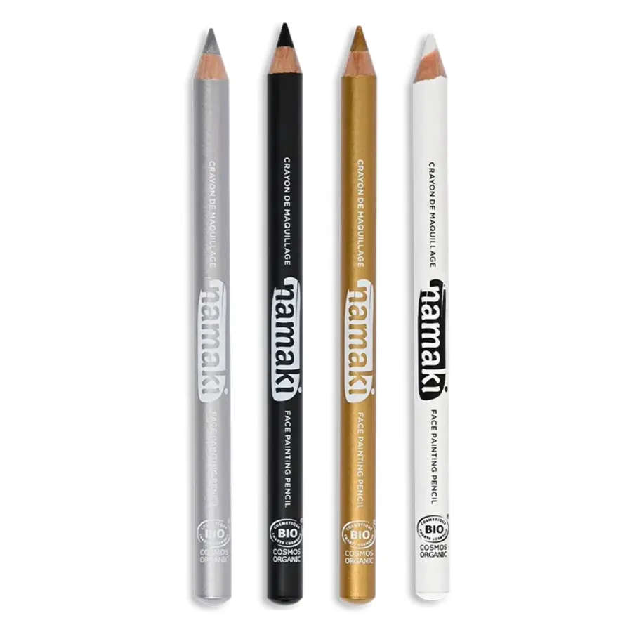 Kit de 4 crayons de maquillage fins – 4 couleurs - Namaki