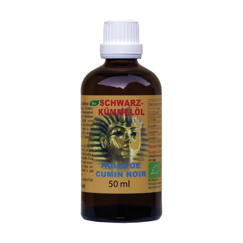 Huile de Cumin Noir Égyptien Bio 50 ml - NaturGut