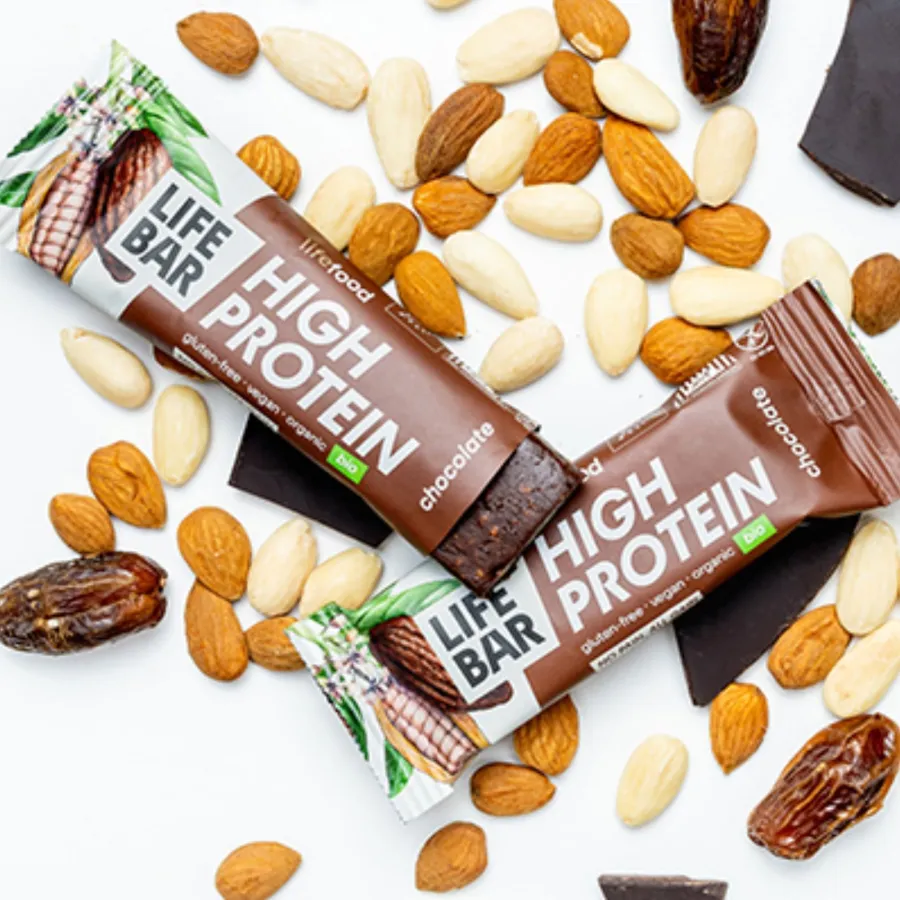 Lifebar protéinée chocolat bio (40 g)