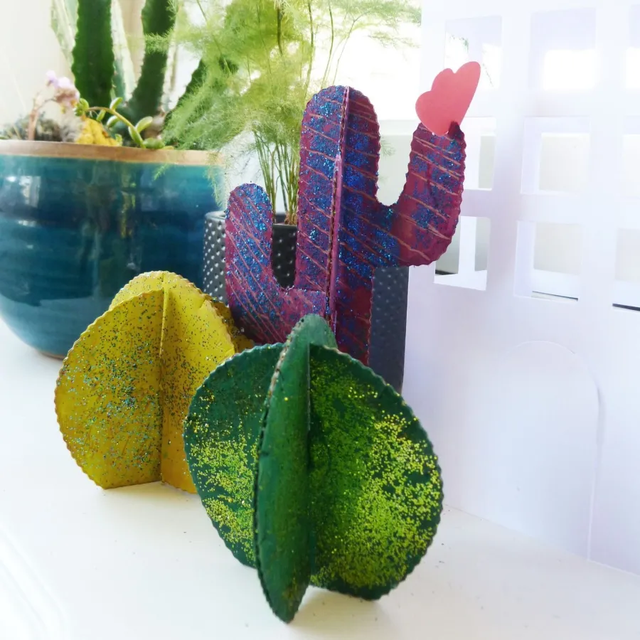 Kit créatif - 6 Cactus à créer - Pirouette Cacaouète