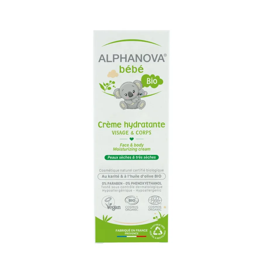 Crème hydratante - Alphanova Bébé