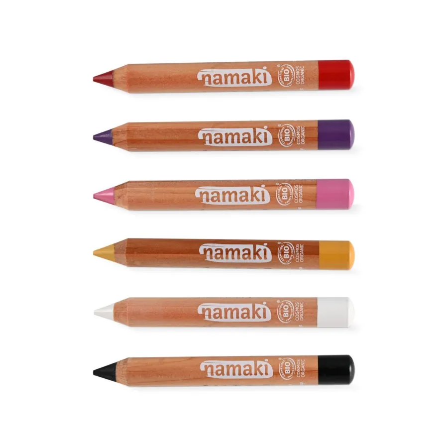 Kit de 6 crayons de maquillage Mondes des Horreurs - Namaki