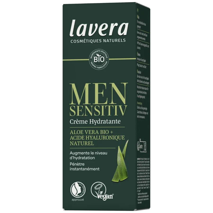 Men Sensitive crème hydratante - 50ml - Lavera
