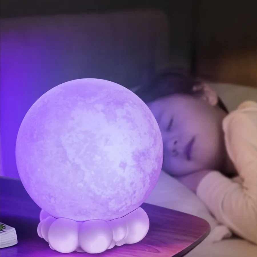 Veilleuse & Enceinte Connectée - Moony Speaker Light - Mobility On Board