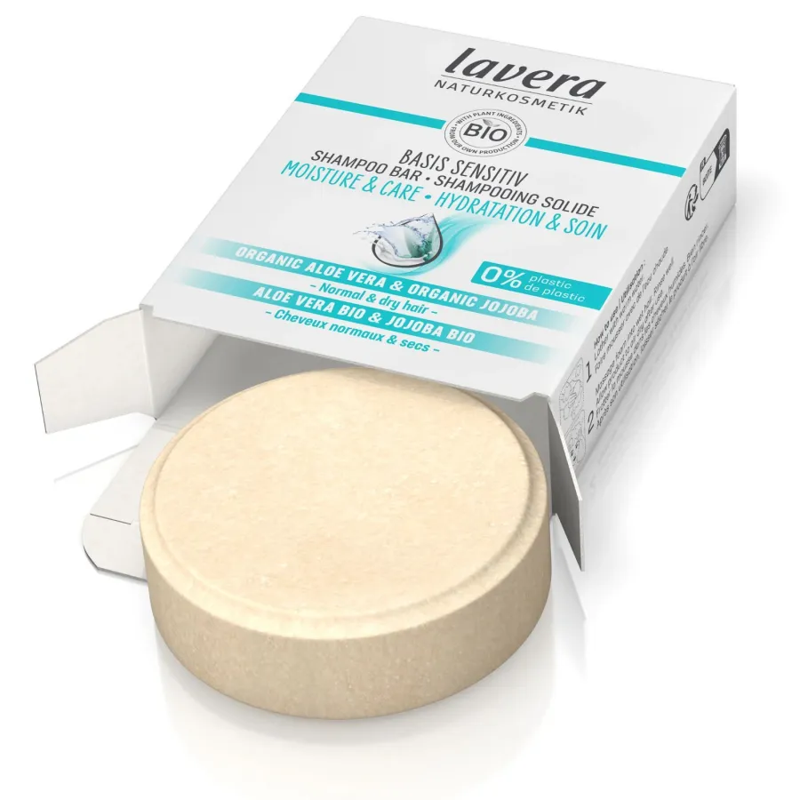 Shampooing solide Hydratation & Soin Basis Sensitiv - Lavera