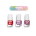 Coffret de 3 vernis avec lime à ongles - Namaki