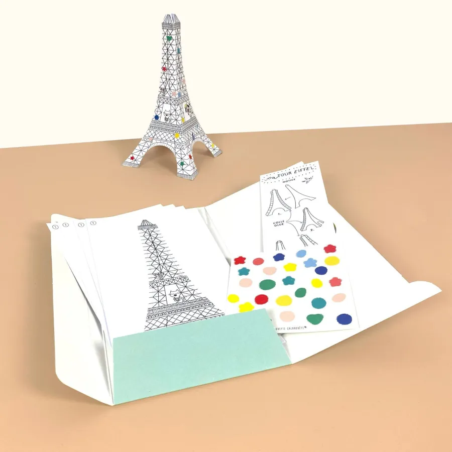 Maquette Tour Eiffel - Pirouette Cacahouète