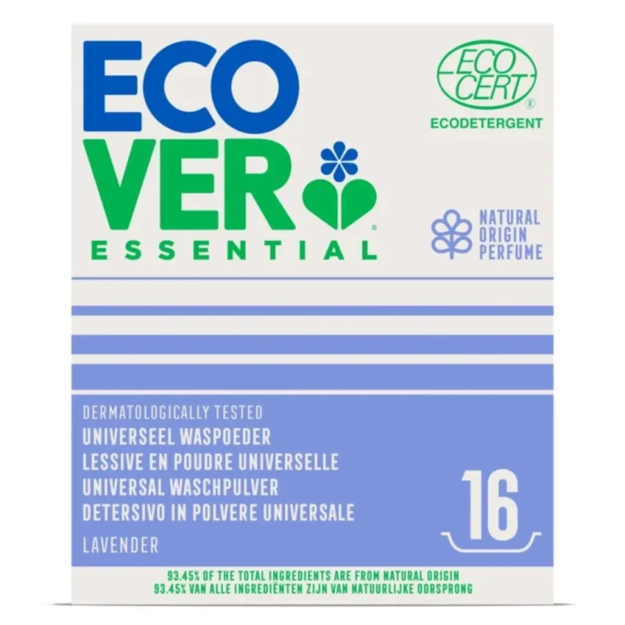 Lessive en poudre universelle - Lavande - Ecover