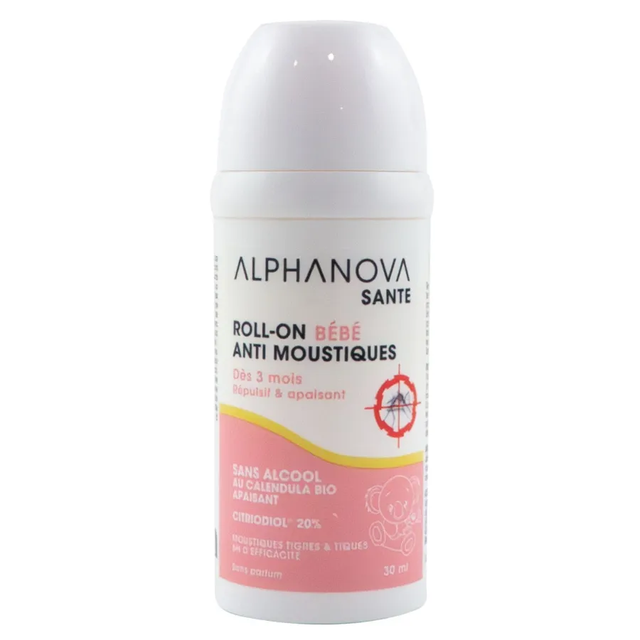 Roll-on bébé anti-moustiques - Alphanova Santé