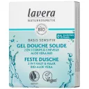 Gel douche solide 2 en 1 Basis Sensitiv - Lavera
