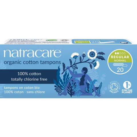 Tampons bio sans applicateur normal - Natracare