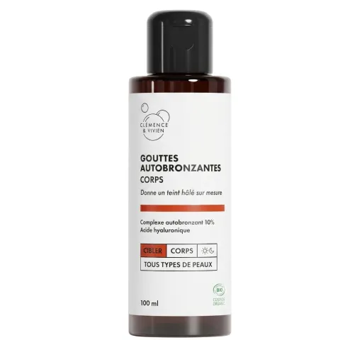 Gouttes autobronzantes corps - Clémence et Vivien