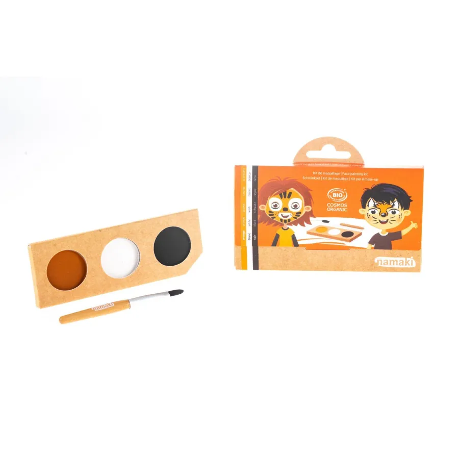 Kit de maquillage 3 fards Tigre & Renard - Namaki