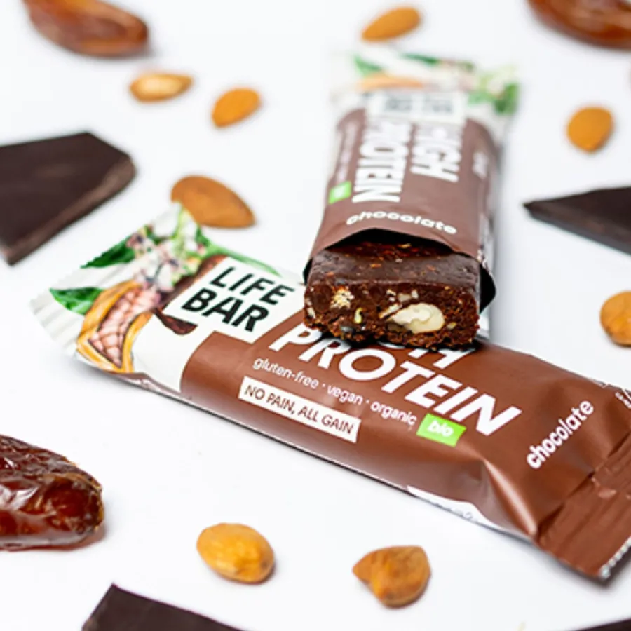 Lifebar protéinée chocolat bio (40 g)