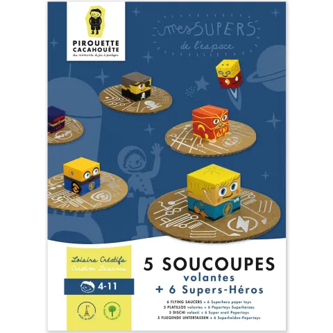 Kit créatif super héros - Pirouette Cacahouète