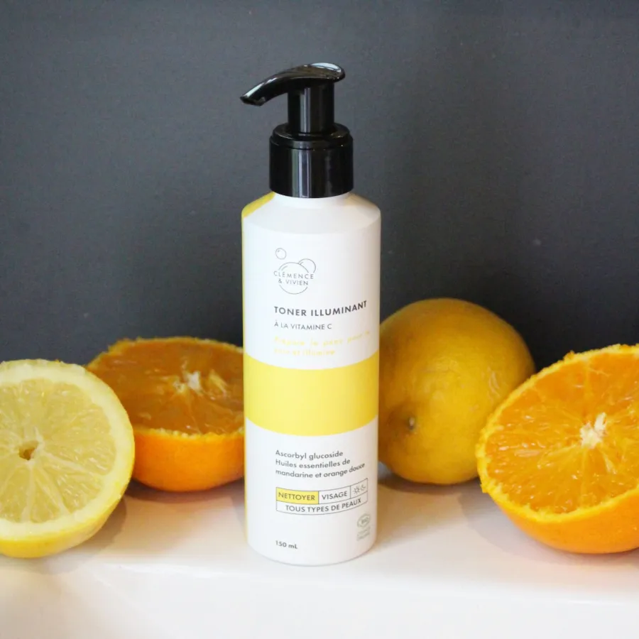 Toner illuminant pour peaux ternes et fatiguées - Clémence & Vivien