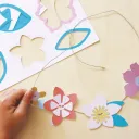 Kit créatif - Couronnes de fleurs - Pirouette Cacahouète