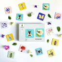 Mémory pour enfants - L'Insecte et sa Fleur - Pirouette Cacahouète
