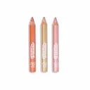 Kit de 3 crayons de maquillage pailletés - Rayon de soleil - Namaki
