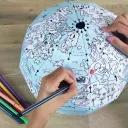 Kit créatif - Ma terre à colorier - Pirouette Cacahouète