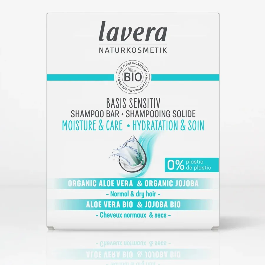 Shampooing solide Hydratation & Soin Basis Sensitiv - Lavera