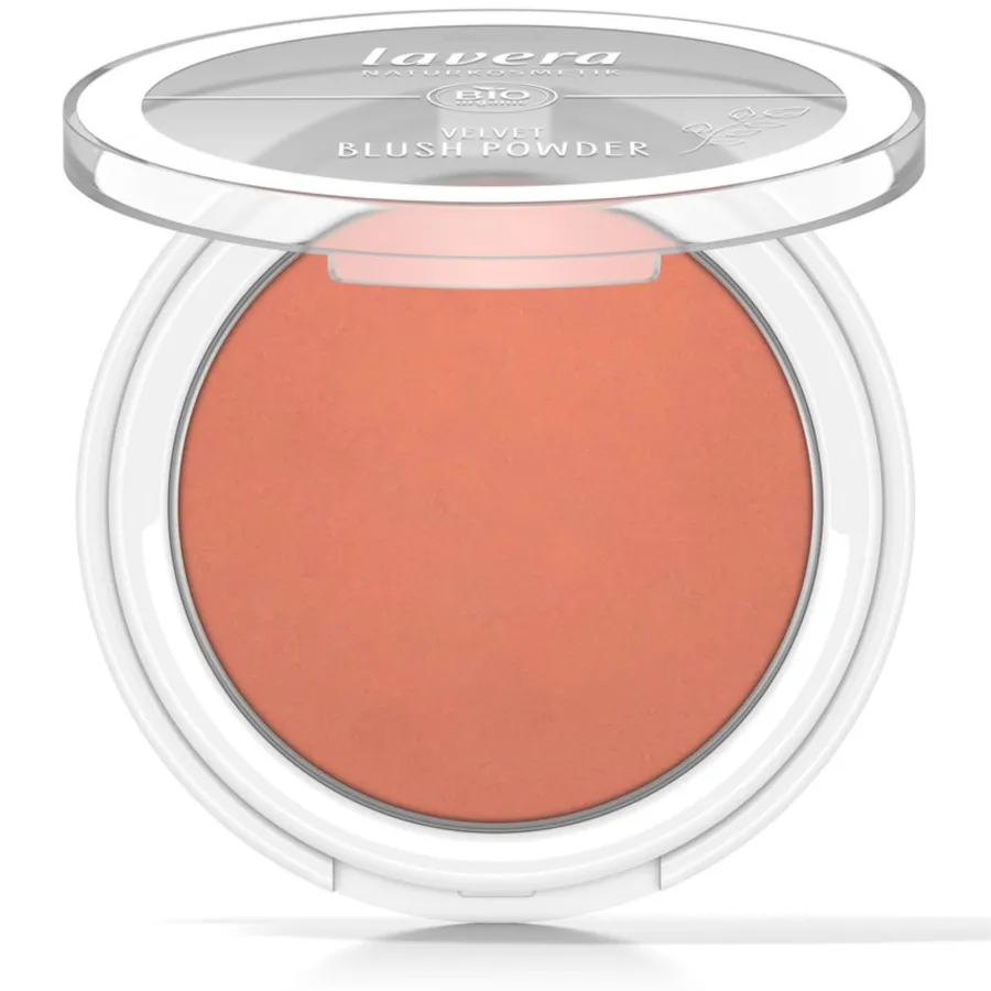Velvet blush powder Rosy peach 01 - Lavera