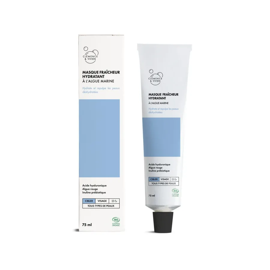Masque fraîcheur hydratant - Clémence et Vivien