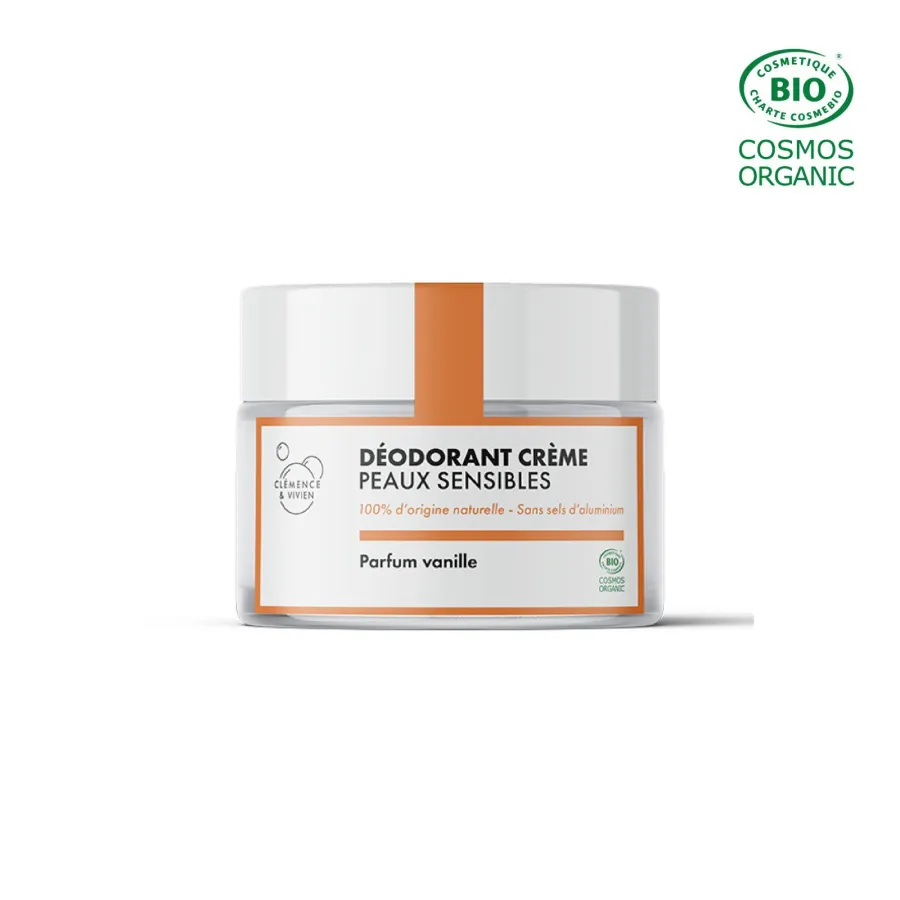 Déodorant Peau Sensible vanille - Clémence et Vivien