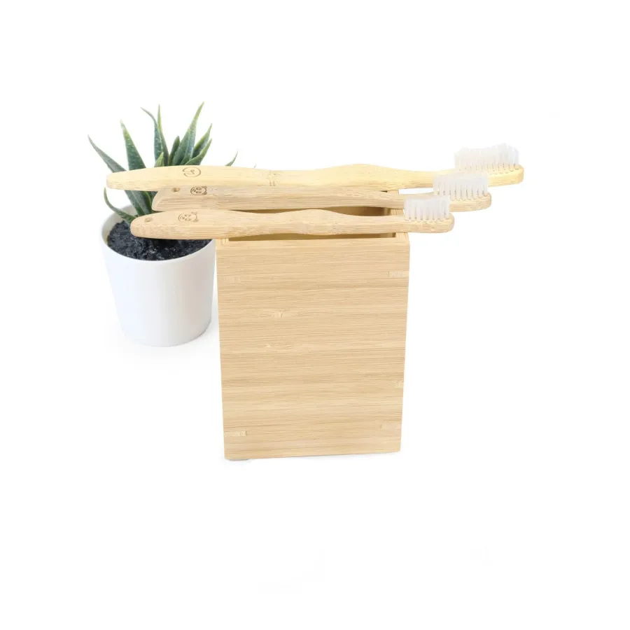 Brosse à dents en bambou - Joli monde