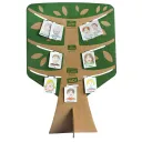 Kit créatif - 1 Arbre généalogique à construire - Pirouette Cacahouète