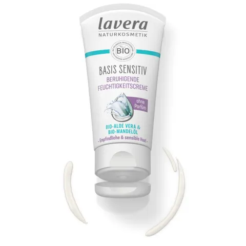 Crème hydratante visage- sans parfum - Basis Sensitiv - Lavera