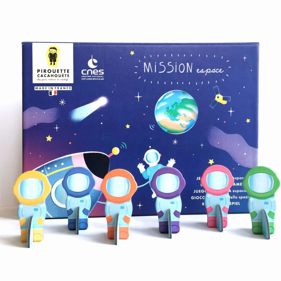 Jeu de l'oie "mission espace" - Pirouette Cacahouète