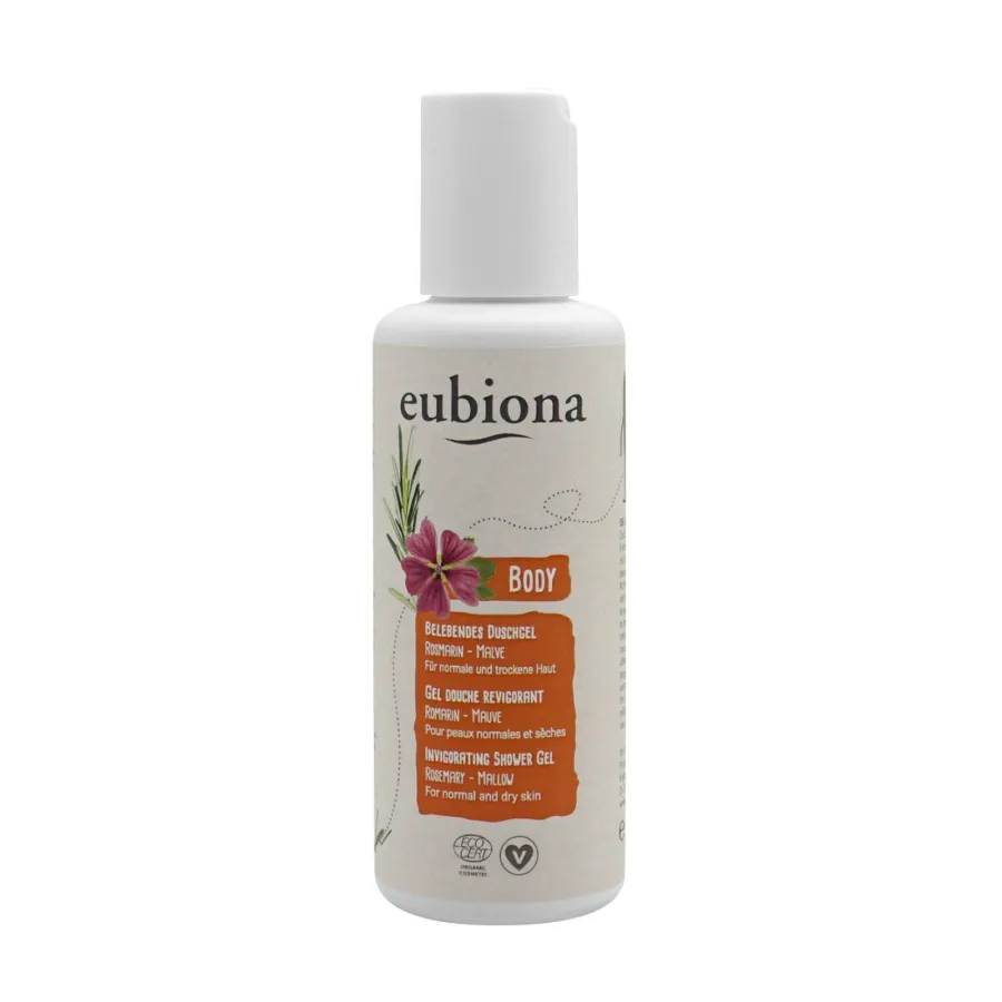 Gel douche revigorant romarin et mauve - 200ml - Eubiona
